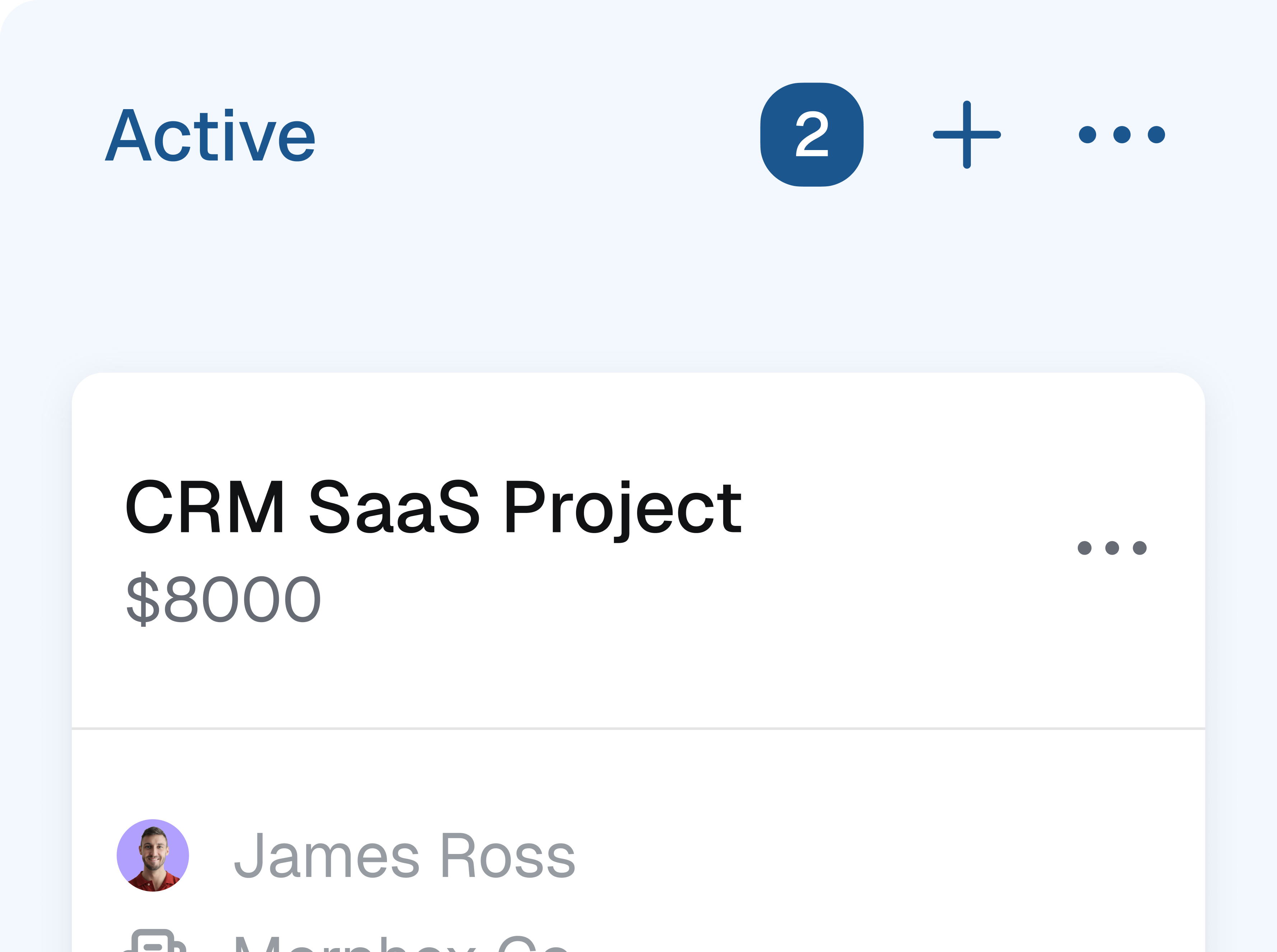 Deals pipeline